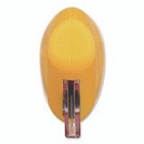 SPELLBOUND DEVELOPMENT CrewSafe XSCU03101 X-traSafe CU Safety Utility Knife, Plastic Handle, Yellow, 6/Pack