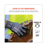 TENACIOUS HOLDINGS, INC. ergodyne® 10304 ProFlex 7072 ANSI A7 Nitrile-Coated CR Gloves, EN388: 4X44F, 9" Long, Large, Gray, 12 Pairs