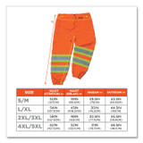 TENACIOUS HOLDINGS, INC. ergodyne® 22865 GloWear 8911 Class E Two-Tone Pants, Large/X-Large, Orange