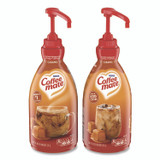 NESTLE Coffee mate® 73358CT Liquid Creamer Pump Bottle, Caramel, 50.7 oz Pump Bottle, 2/Carton