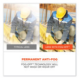 TENACIOUS HOLDINGS, INC. ergodyne® 52483 Skullerz Dagr Safety Glasses, Matte Black Nylon Impact Frame, AntiFog Indoor/Outdoor Polycarbonate Lens