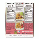 BOBO'S 00125 Stuff'd Oatmeal Bites, Two-Flavor Multi-Pack: Apple Pie and Strawberry, 1.3 oz Individually Wrapped, 24/Carton