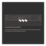 PROTECTIVE INDUSTRIAL PRODUCTS INC Bouton® 250270020 Zenon Z12R Rimless Optical Eyewear with 2-Diopter Bifocal Reading-Glass Design, Scratch-Resistant, Clear Lens, Gray Frame