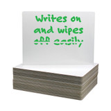 FLIPSIDE PRODUCTS 10025 Magnetic Dry Erase Board, 12" x 9", White Surface