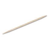 HANDGARDS INC. 431409 Round Wood Toothpicks, Natural, 12,000/Carton