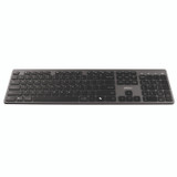 ADESSO INC WKB7300 WKB-7300 Wireless Keyboard and Mouse, 2.4 GHz Frequency/30 ft Wireless Range, Gray/Black