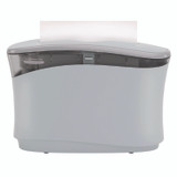 KIMBERLY CLARK Kleenex® 55760 Reveal™ Countertop Folded Towel Dispenser, 13.3 x 5.2 x 9, Gray