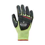 TENACIOUS HOLDINGS, INC. ergodyne® 17913 ProFlex 7141 ANSI A4 DIR Nitrile-Coated CR Gloves, EN388: 4X42DP, 9" Long, Medium, Lime, Pair