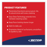 BETCO CORPORATION 16850400 Stone, Tile, Grout Cleaner and Protectant, Pleasant Scent, 1 gal Bottle, 4/Carton