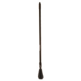 RUBBERMAID COMMERCIAL PROD. 637400BLA Angled Lobby Broom, Poly Bristles, 35" Handle, Black