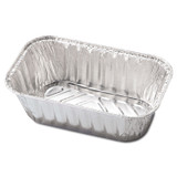 HFA INC 31730 Aluminum Baking Pan, #1 Loaf, 1 lb Capacity, 5.72 x 3.31 x 2.03, 200/Carton