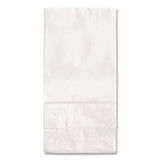 ROSS & WALLACE PAPER PRODUCTS, INC. GW4-500 Grocery Paper Bags, 4# Size, 30# Basis Weight, 5" x 3.13" x 9.88", White, 500/Bundle