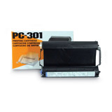 BROTHER INTL. CORP. PC-301 PC-301 Thermal Transfer Print Cartridge, 250 Page-Yield, Black