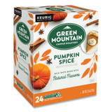 KEURIG DR PEPPER Green Mountain Coffee® 6758CT Fair Trade Certified Pumpkin Spice Flavored Coffee K-Cups, 96/Carton