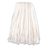 THE ODELL CORPORATION O'Dell® BW1224 Edge Non-Woven Wet Mop Head, Rayon, #24, White