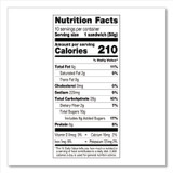 J.M. SMUCKER CO. Smucker's® 90300135 UNCRUSTABLES Peanut Butter and Grape Jelly, 2 oz, 10/Box, 2 Boxes/Carton