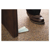 MASTER CASTER COMPANY 00975 Big Foot Doorstop, No Slip Rubber Wedge, 2.25w x 4.75d x 1.25h, Beige, 2/Pack