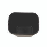 IMPACT PRODUCTS, LLC 7703-5 Soft-Sided Wastebasket, 41 qt, Polyethylene, Black