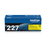 BROTHER INTL. CORP. TN227Y TN227Y High-Yield Toner, 2,300 Page-Yield, Yellow