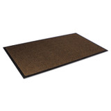 CROWN MATS & MATTING SSR310DB Super-Soaker Wiper Mat with Gripper Bottom, Polypropylene, 36 x 120, Dark Brown