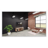 SAFCO PRODUCTS MRCFTSDD Coffee Table, Rectangular, 48 x 23.75 x 16, Sand Dune Top, Black Base