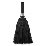 RUBBERMAID COMMERCIAL PROD. 2536 Lobby Pro Synthetic-Fill Broom, Synthetic Bristles, 37.5" Overall Length, Black