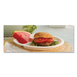 HUHTAMAKI Chinet® 21228 Paper Dinnerware, 3-Compartment Plate, 9.25" dia, White, 500/Carton
