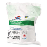 CLOROX SALES CO. Healthcare® 30827 Hydrogen Peroxide Cleaner Disinfectant Wipes, 12 x 11, Unscented, White, 185/Pack, 2 Packs/Carton