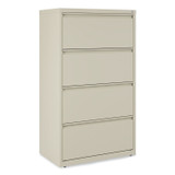 ALERA HLF3054PY Lateral File, 4 Legal/Letter-Size File Drawers, Putty, 30" x 18.63" x 52.5"