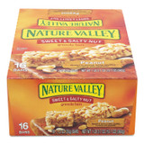 GENERAL MILLS Nature Valley® SN42067 Granola Bars, Sweet and Salty Nut Peanut Cereal, 1.2 oz Bar, 16/Box