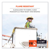 TENACIOUS HOLDINGS, INC. ergodyne® 21499 GloWear 8260FRHL Class 2 FR Safety Hook and Loop Vest, Modacrylic/Kevlar, 4X-Large/5X-Large, Lime