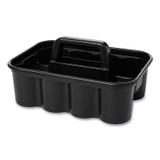 RUBBERMAID COMMERCIAL PROD. 3154-88 BLA Commercial Deluxe Carry Caddy, Eight Compartments, 15 x 7.4, Black