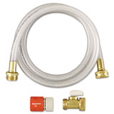 DIVERSEY D3191746 RTD Water Hook-Up Kit, Switch, On/Off, 0.38 dia x 5 ft