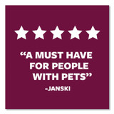 3M/COMMERCIAL TAPE DIV. Scotch-Brite™ 839RS70TP Pet Hair Pickup Lint Roller, 70 Sheets/Roll, 2/Pack