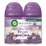 RECKITT BENCKISER Air Wick® 85595 Freshmatic Ultra Spray Refill, Lavender/Chamomile, 5.89 oz Aerosol Spray, 2/Pack, 3 Packs/Carton