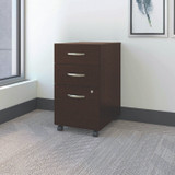 BUSH INDUSTRIES WC12953SU Series C Mobile Pedestal File, Left/Right, 3-Drawer: Box/Box/File, Legal/Letter/A4/A5, Cherry/Gray, 15.75 x 20.25 x 27.88