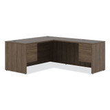 HON COMPANY 10584LPINC 10500 Series "L" Workstation Left Pedestal Desk with 3/4 Height Pedestal, 66" x 30" x 29.5", Pinnacle