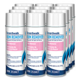 BOARDWALK 353-ACT Chewing Gum and Candle Wax Remover, Unscented, 6.5 oz Aerosol Spray, 12/Carton