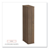 ALERA VA621224WA Alera Valencia Series Wardrobe, 11.88w x 22.78d x 65h, Modern Walnut