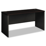 HON COMPANY 38922NS 38000 Series Desk Shell, 60w x 24d x 29.5h, Mahogany/Charcoal