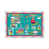 CARSON-DELLOSA EDUCATION 110487 Curriculum Bulletin Board Sets, 54-Piece Set, Dress Me for the Weather, 23.5" x 7.5", Multicolor