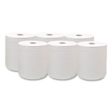 AMERICAN PAPER CONVERTING Eco Green® WL9012 Recycled Hardwound Paper Towels, 1-Ply, 7.87" x 900 ft, White, 6 Rolls/Carton