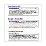 NATURE'S GARDEN 29400009 Healthy Trail Mix Snack Packs, 1.2 oz Pouch, 50 Pouches/Carton