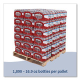 CRYSTAL GEYSER WATER CO 35001 Alpine Spring Water, 16.9 oz Bottle, 35/Carton, 54 Cartons/Pallet