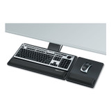 FELLOWES MFG. CO. 8017901 Designer Suites Premium Keyboard Tray, 19w x 10.63d, Black