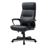 ALERA ON41B19 Alera Oxnam Series High-Back Task Chair, Supports Up to 275 lbs, 17.56" to 21.38" Seat Height, Black Seat/Back, Black Base