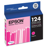 EPSON AMERICA, INC. T124320S T124320-S (124) DURABrite Ultra Ink, Magenta