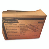 RUBBERMAID COMMERCIAL PROD. M150 Cut To Length Dust Mops, Cotton, White, Cut-End, 5 x 40 Ft, 1 Box
