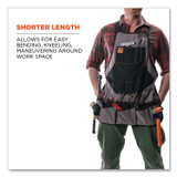 TENACIOUS HOLDINGS, INC. ergodyne® 13694 Arsenal 5704 Canvas Tool Apron, 22 Compartments, 25.5 x 28, Canvas, Gray