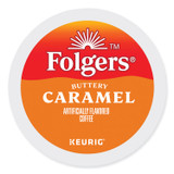 KEURIG DR PEPPER Folgers® 6680 Buttery Caramel Coffee K-Cups, 24/Box